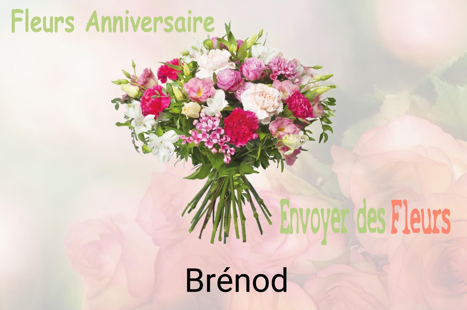 Bouquet de fleurs d’anniversaire livré à Brénod